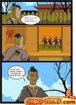  avatar_the_last_airbender comic sokka suki tagme 