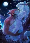2026 anthro biped breasts canid canine claws clothed clothed_anthro clothed_female clothing digital_drawing_(artwork) digital_media_(artwork) duo female fingers fox front_view fur hair hi_res juliathedragoncat male mammal marble_fox nude nude_anthro nude_male red_fox romantic romantic_couple smile standing tail true_fox