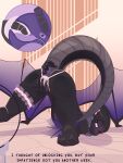 3:4 absurd_res anal anal_penetration animal_genitalia anthro ass_up bed blush bodily_fluids butt chapaevv chastity_cage chastity_cage_only chastity_device chastity_device_only chastity_key clothing digital_media_(artwork) dragon dreamworks english_text european_mythology facedown fan_character fingering fingering_self furniture fury_(httyd) genital_slit genitals hi_res how_to_train_your_dragon internal key lying male male_penetrated masturbation membrane_(anatomy) membranous_wings mythological_creature mythological_scalie mythology night_fury nude on_front penetration penis prostate prostate_stimulation scalie slit_fingering slit_play solo submissive tail text wearing_chastity_cage wearing_chastity_device western_dragon wings x-ray_view