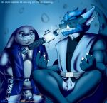 2026 amphibian anthro arty_stu_(fursona) balls ben_d_koopa benediktus_(artist) benediktus_(ben_d_koopa) blue_monochrome bodily_fluids claws clothed clothing digital_drawing_(artwork) digital_media_(artwork) disassembled_lightsaber dragon dripping eyes_closed floating floating_object foreskin frog genital_fluids genitals half_naked hi_res horn humanoid_genitalia humanoid_penis jedi jedi_master jedi_padawan jedi_robes kyber_crystal lightsaber_hilt male may_the_4th_be_with_you meditation monochrome muscular muscular_anthro muscular_male mythological_creature mythological_scalie mythology overweight overweight_anthro overweight_male penis penis_poking_out precum precum_drip relaxed_expression scalie shaded simple_background simple_shading slightly_chubby slightly_chubby_anthro slightly_chubby_male slit_penis smile social_media star_wars star_wars_day text watermark
