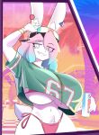 2026 anthro bangs beverage big_breasts blue_eyes blue_hair breasts busty_boy_(lore) clothing crotch_tuft digital_drawing_(artwork) digital_media_(artwork) drinking_straw ear_piercing eyelashes female female_anthro fur grand_theft_auto gta_vi_cover_girl hair hair_over_eye hat headgear headwear hi_res holding_beverage holding_object holding_soda huge_breasts inner_ear_fluff inside lagomorph leporid long_ears long_eyelashes long_hair male_(lore) mallkin mammal meme narrowed_eyes navel o-ring o-ring_bikini pb_(theycallhimcake) pepsi piercing pink_eyes pink_hair rabbit rockstar_games short_tail slim_female small_waist smile solo swimwear tail teeth theycallhimcake tuft two-piece_swimsuit white_body white_fur wide_hips