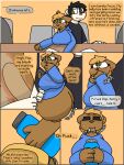 3:4 abdominal_bulge anal anal_penetration anthro balls belly belly_expansion belly_inflation big_belly big_breasts big_butt black_hair blonde_hair bodily_fluids breasts butt calico_cat casual_sex clothed clothed_sex clothing comic cover covering covering_mouth cum cum_drool cum_from_mouth cum_in_ass cum_in_mouth cum_inflation cum_inside cum_through cum_vomit dialogue digital_media_(artwork) domestic_cat drinking drinking_cum duo english_text expansion felid feline felis female fur genital_fluids genitals green_eyes hair hi_res holding_cum_in_mouth huge_belly huge_breasts inflation internal lagomorph leaking_cum lemmy_(sapphinarose) lewd_can male male/female mammal marathon_sex mottled nude paprika_(sapphinarose) penetration piebald pika public public_sex rumbling_stomach sex simple_background size_difference swollen_belly text thick_thighs