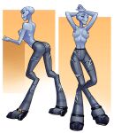 2026 3_fingers absurd_res alien alien_humanoid anonymous_artist areola arms_bent bedroom_eyes belly belt belt_buckle bent_arm bent_legs big_areola big_breasts big_claws big_feet big_nipples biped black_belt black_claws black_clothing black_eyebrows black_footwear black_mary_janes black_sclera black_shoes blue_areola blue_eyes blue_markings blue_nipples blue_stripes breasts buckle butt claw_toes claws closed_smile clothed clothing curved_eyebrows curvy_figure digital_drawing_(artwork) digital_media_(artwork) digitigrade disney elderly elderly_female elderly_humanoid eyebrows feet female fingers fishnet_clothing fishnet_legwear fishnet_pantyhose footwear front_view geometric_background glistening glistening_areola glistening_back glistening_belly glistening_body glistening_butt glistening_claws glistening_clothing glistening_eyes glistening_feet glistening_fingers glistening_footwear glistening_mary_janes glistening_nipples glistening_shoes glistening_shoulders glistening_skin grand_councilwoman grey_body grey_breasts grey_skin hand_above_head hand_behind_head head_markings head_turned hi_res high_heels humanoid iris leaning leaning_backward legwear light_areola light_body light_nipples light_skin lilo_and_stitch long_legs looking_at_viewer looking_back looking_back_at_viewer markings mary_janes mature_female mature_humanoid mouth_closed multiple_poses narrowed_eyes navel nipples not_furry pantyhose pose puffy_areola pupils seductive shoes signature simple_background smile smiling_at_viewer solo standing striped_body striped_feet stripes teeth thick_thighs three-quarter_view topless topless_female topless_humanoid torn_clothing torn_legwear torn_pantyhose yellow_background