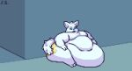 2024 animated animated_gif anthro belly belly_on_ground belly_rolls big_belly big_cheeks blitz_(thelightking) blue_eyes breathing canid canine canis chubby_cheeks digital_media_(artwork) fur hand_on_leg hand_on_thigh huge_belly hungry hyper hyper_belly immobile jellybru loop male mammal markings moobs morbidly_obese morbidly_obese_anthro morbidly_obese_male navel nude obese obese_anthro obese_male overweight overweight_anthro overweight_male pixel_(artwork) pixel_animation rumbling_stomach short_playtime signature sitting sitting_on_ground solo three-quarter_view white_body white_fur wide_hips wolf yellow_markings