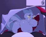 2_penises 5:4 absurd_res animal_genitalia animal_penis anus bedroom bedroom_eyes big_breasts big_butt big_penis blitz_(absolise) bodily_fluids breast_play breasts butt chapsan crit_(royalchomper) duo ear_piercing female first_person_view garchomp generation_4_pokemon genital_fluids genitals hemipenes hi_res huge_penis larger_male leaking_precum looking_at_viewer male male/female multi_genitalia multi_penis narrowed_eyes night nintendo nipples on_bottom on_top pachirisu penetration penis piercing pokemon pokemon_(species) pokemorph precum reverse_cowgirl_position seductive sex shortstack shortstack_female size_difference smaller_female sparks spiked_penis spikes spikes_(anatomy) static_electricity titfuck under_covers under_covers_sex vaginal vaginal_penetration vulva