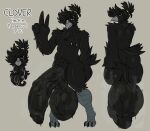 accessory anthro anus athletic athletic_anthro athletic_male avian balls bangs barbell_piercing beak big_balls big_penis bird black_body black_feathers bodily_fluids butt clover_(deadzgaia) corvid corvus_(genus) crotch_tuft crow deadzgaia eyebrow_piercing facial_piercing facial_tuft feather_hair feathers flaccid foreskin genitals gesture hair hair_accessory hair_over_eye hand_gesture hi_res huge_balls huge_penis hyper hyper_balls hyper_genitalia hyper_penis long_tongue male muscular muscular_thighs musk nipple_piercing nipples one_eye_obstructed oscine passerine pecs penis piercing pseudo_hair rear_view saliva scuted_feet scuted_legs scutes solo sweat sweaty_genitalia sweaty_penis tail tail_feathers tongue tongue_out tuft v_sign vein veiny_balls veiny_penis