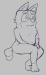 2026 3_fingers 3_toes absurd_res anthro australian_cattle_dog belly bent_legs big_eyes biped bluey_(series) breasts canid canine canis cattledog cheek_tuft closed_smile digital_drawing_(artwork) digital_media_(artwork) domestic_dog eyebrows facial_tuft featureless_breasts feet female fingers freckled_face freckles full-length_portrait fur fur_tuft glistening glistening_nose gloves_(marking) grey_background greyscale hand_between_legs herding_dog hi_res iris leg_markings looking_forward mammal markings mature_anthro mature_female monochrome monotone_background mouth_closed navel nude nude_anthro nude_female pastoral_dog pointy_ears portrait prick_ears pupils simple_background sitting sketch slightly_chubby slightly_chubby_anthro slightly_chubby_female small_breasts smile snout socks_(marking) solo spots spotted_belly spotted_body spotted_chest spotted_fur spotted_markings spotted_tail tail tail_markings thick_eyebrows thick_thighs three-quarter_view toes trixie_heeler tuft xthe_real_cjx
