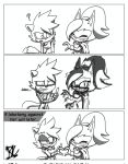 3_panel_comic angry anthro blood bodily_fluids brainwshed canid canine canis comic duo english_text female forced gesture hand_gesture heart_gesture hi_res idw_publishing lemur lobotomy mammal middle_finger primate question_mark rejection romantic romantic_couple ruckuss sega sonic_the_hedgehog_(comics) sonic_the_hedgehog_(idw) sonic_the_hedgehog_(series) strepsirrhine tail tangle_the_lemur text uneven_eyes whisper_the_wolf wolf yandere