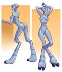 2026 3_fingers absurd_res alien alien_humanoid anonymous_artist areola arms_bent bedroom_eyes belly bent_arm bent_legs big_areola big_breasts big_claws big_feet big_nipples biped black_claws black_eyebrows black_sclera blue_areola blue_eyes blue_markings blue_nipples blue_stripes breasts butt claw_toes claws closed_smile curved_eyebrows curvy_figure digital_drawing_(artwork) digital_media_(artwork) digitigrade disney elderly elderly_female elderly_humanoid eyebrows feet female fingers front_view genitals geometric_background glistening glistening_areola glistening_back glistening_belly glistening_body glistening_butt glistening_claws glistening_eyes glistening_feet glistening_fingers glistening_shoulders glistening_skin grand_councilwoman grey_body grey_breasts grey_skin grey_vulva hand_above_head hand_behind_head head_markings head_turned hi_res humanoid iris leaning leaning_backward light_areola light_body light_nipples light_skin lilo_and_stitch long_legs looking_at_viewer looking_back looking_back_at_viewer markings mature_female mature_humanoid mouth_closed multiple_poses narrowed_eyes navel nipples not_furry nude nude_female nude_humanoid pose puffy_areola pupils seductive signature simple_background smile smiling_at_viewer solo standing striped_body striped_feet stripes teeth thick_thighs three-quarter_view vulva yellow_background