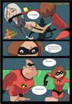  comic disney helen_parr mirage pixar robert_parr the_incredibles 