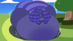 16:9 2026 4k absurd_res accessory adansin animal_crossing anthro belly belly_expansion big_belly big_breasts big_butt big_cheeks black_eyes black_nose blue_body blue_clothing blue_ears blue_hair blue_hairband blue_panties blue_sky blue_topwear blue_underwear blue_vest blueberry_inflation body_inflation bottomwear breast_expansion breasts butt butt_expansion canid canine canis cheek_expansion clothing cloud colored digital_media_(artwork) domestic_dog empty_eyes expansion female flat_colors grass hair hair_accessory hairband hi_res huge_belly huge_breasts huge_butt huge_cheeks hyper hyper_belly hyper_breasts hyper_butt hyper_cheeks hyper_inflation immobile inflation isabelle_(animal_crossing) mammal multicolored_body nintendo outside panties pattern_bottomwear pattern_clothing pattern_panties pattern_underwear plant shih_tzu sky smile solo sunken_limbs swollen_cheeks three-quarter_view tight_clothing topwear toy_dog tree two_tone_body underwear vest widescreen