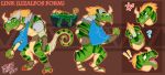  after_transformation alternate_species blonde_hair breath_of_the_wild clothing expression_sheet expressions hair hi_res horn link lizalfos male monster nintendo reptile scalie simple_background solo tattoorexy the_legend_of_zelda video_games 