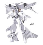  absurdres andrew_leung dated hand_on_hip highres mecha mechanical_wings no_humans original signature solo standing white_background white_eyes wings 
