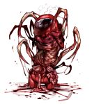  alien ambiguous_gender among_us body_horror broken_glass doppel gore guts imposter_(among_us) innersloth nightmare_fuel video_games 