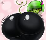  anthro big_breasts big_butt breasts bubble_gum butt female hi_res huge_butt nipples sega solo sonic_the_hedgehog_(series) the_deadly_six ultimateshadow video_games wide_hips zeena zeti 