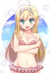  bikini breast_hold cleavage liones_yelistratova luck_and_logic rei_(ilust9999) swimsuits 