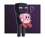  &lt;3 2020 absurd_res alien ambiguous_gender black_body black_eyes black_skin crossover duo enderman hi_res humanoid kirby kirby_(series) minecraft mouthless narrowed_eyes nintendo not_furry nude open_mouth pink_body pink_skin pupils purple_eyes red_feet rosy_cheeks sealsplash square square_pupils squint standing super_smash_bros. super_smash_bros._ultimate video_games waddling_head 