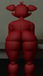  3d_(artwork) 4k 9:16 absurd_res anthro big_butt butt canid canine digital_media_(artwork) female five_nights_at_freddy&#039;s five_nights_at_freddy&#039;s_3 fox foxy_(fnaf) geometryboymejia hi_res machine mammal nude robot solo video_games 