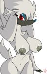  anthro canid canine female furfrou hi_res mammal nintendo pok&eacute;mon pok&eacute;mon_(species) solo unknown_artist video_games 