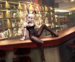  animal_ears bunny_ears dungeon_and_fighter kie_(wylee2212) long_hair pantyhose tagme 