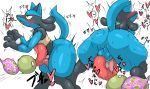  ambiguous_gender ambiguous_penetrated anthro balls bucculus butt canid canine canis duo enigi09 erection fellatio genitals hi_res lips lucario male male/ambiguous male_focus male_penetrating male_penetrating_ambiguous mammal nintendo oral penetration penile penis pok&eacute;mon pok&eacute;mon_(species) sex solo_focus sucking super_smash_bros. thick_lips video_games waddling_head 