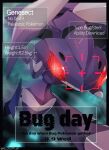  absurdres cannon claws commentary_request english_text genesect highres metal_skin ni_celery_pk no_humans pokedex pokemon pokemon_(creature) pokemon_focus red_eyes teeth 
