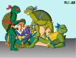  april_o&#039;neil donatello leonardo michelangelo raphael teenage_mutant_hero_turtles tulio 