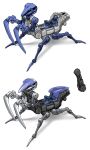  bug commentary_request joints mecha mecha_focus mechanical_arms mechanical_legs original pilot praying_mantis robot robot_joints shimada_fumikane weapon white_background 