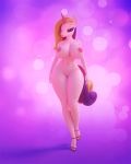  2020 3d_(artwork) 4:5 abstract_background animated anthro anthrofied big_breasts breasts digital_media_(artwork) eqamrd equid equine featureless_crotch friendship_is_magic hasbro hip_sway horn huge_breasts looking_at_viewer mammal my_little_pony navel nipples nude pink_background plantigrade princess_cadance_(mlp) purple_background purple_eyes short_playtime simple_background solo thick_thighs unicorn walk_cycle walking wide_hips 