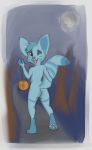  anthro beans butt canid canine female food fox fruit fur hair hi_res hindpaw kitsune-2000 looking_at_viewer mammal nude one_eye_closed open_mouth paws plant pumpkin raised_tail simple_background smile solo tail_grab wink 