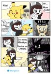  &lt;3 anthro comic english_text female group hi_res hug lagomorph leporid male male/female mammal mimikyu mouse murid murine nintendo pikachu pok&eacute;mon pok&eacute;mon_(species) rabbit rodent scared screaming shadow shadow_pok&eacute;mon speech_bubble text tonytoran video_games 