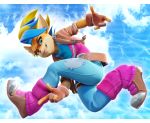  absurd_res activision anthro bandicoot clothing crash_bandicoot_(series) female fingerless_gloves gloves hair handwear hi_res jacket lady_luna mammal marsupial mohawk_(hairstyle) multicolored_hair parody pirate_tawna solo sonic_adventure sonic_the_hedgehog_(series) tawna_bandicoot topwear video_games 