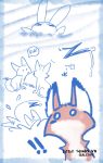  blue_border border canid canine comic disney english_text feral feralized fox fur gideon_grey hi_res judy_hopps lagomorph leporid mammal nick_wilde qalcove rabbit red_fox signature text zootopia 