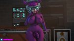  16:9 3d_(artwork) 4k absurd_res alpaca anthro balls big_breasts blue_nose breasts camelid curvy_figure digital_media_(artwork) dj_bop epic_games flaccid fortnite fur genitals glowing glowing_eyes gynomorph hair hi_res intersex looking_at_viewer mammal meatroza nipples nude open_mouth penis purple_body purple_fur purple_skin smile solo thick_thighs video_games voluptuous widescreen 