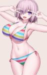  asamura_hiori bikini fate/grand_order mash_kyrielight swimsuits underboob 