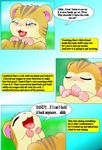  brother brother_and_sister comic curby cute dialog english_text fellatio female fur hamster hamtaro hamtaro_(series) head_grab incest male mammal open_mouth oral oral_sex orange_fur penis rodent saliva sandy sandy_(hamtaro) sex sibling sister stan stan_(hamtaro) straight striped_fur tapering_penis text tongue tongue_out 