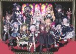  6+girls :d ahoge aiguillette ammunition_pouch animal_ear_headphones animal_ears arm_belt arm_tattoo armband asymmetrical_footwear asymmetrical_gloves asymmetrical_legwear asymmetrical_sleeves bandaged_arm bandaged_hand bandages bandaid bandaid_on_leg bare_shoulders bat_wings belt belt_collar beret bib_collar bird_hat_ornament black_bow black_bowtie black_capelet black_choker black_coat black_dress black_flower black_gloves black_hair black_hat black_hood black_jacket black_kimono black_mask black_nails black_pants black_pantyhose black_ribbon black_rose black_shirt black_shoes black_skirt black_socks black_sweater black_tank_top blonde_hair blue_bow blue_dress blue_eyes blue_hair blue_hairband blue_necktie blue_skirt bonnet bow bow_flower bowtie braid braided_hair_rings butterfly_hair_ornament butterfly_hat_ornament capelet cat_ear_headphones cat_ears cellphone center_frills ceremonial_sword_(manosaba) checkered_sleeves chest_sarashi choker coat collar collared_coat collared_dress collared_shirt colored_inner_hair colored_tips commentary_request contrast_collar crescent crescent_necklace cross cross-laced_clothes cross-laced_dress cross_earrings cross_ornament crossed_bangs crown cuffs curtained_hair deerstalker diamond_hair_ornament dress dress_bow earrings epaulettes everyone eyeball_hair_ornament fake_animal_ears fire_poker fishnet_sleeves fishnets flower flower-trimmed_dress flower-trimmed_shorts flower-trimmed_skirt flower-trimmed_sleeves footwear_bow frilled_capelet frilled_choker frilled_dress frilled_hairband frilled_skirt frilled_sleeves frilled_socks frills furisode furrowed_brow gauze_on_arm giorgio_(yo_sumire_sola1) gloves goggles goggles_on_headwear gothic_lolita gradient_hair green_bonnet green_bow green_eyes green_shoes grey_eyes grey_hair grey_vest gun hair_between_eyes hair_bow hair_flower hair_ornament hair_over_one_eye hair_ribbon hair_rings hairband hand_on_headwear hasumi_leia hat hat_bow hat_flower hat_ornament hat_ribbon headphones heterochromia high_collar highres hikami_meruru holding holding_phone holding_weapon housho_margo jacket jacket_partially_removed japanese_clothes jewelry jogasaki_noah kimono kurobe_nanoka layered_dress layered_skirt leg_belt lolita_fashion lolita_hairband long_hair long_skirt long_sleeves loose_socks mahou_shoujo_no_majo_saiban mask mini_crown mismatched_footwear mole mole_under_eye mouth_mask multi-tied_hair multicolored_eyes multicolored_hair multiple_girls nail_polish natsume_an-an neck_ribbon necklace necktie nikaido_hiro o-ring o-ring_thigh_strap off-shoulder_dress off-shoulder_sweater off_shoulder one_eye_covered open_mouth orange_eyes orange_nails orange_streaks overskirt pants pantyhose phone pink_eyes pink_hair plaid_clothes plaid_dress plaid_skirt pleated_skirt polka_dot polka_dot_bow polka_dot_skirt pouch priestess purple_eyes red_armband red_bow red_eyes red_flower red_hair red_necktie red_skirt ribbon rifle rose saeki_miria sakuraba_ema sarashi sash sawatari_coco shackles shirt shito_alisa shoes short_hair shorts shoulder_sash side_capelet single_bare_shoulder single_leg_pantyhose skirt skirt_under_dress skull sleeve_bow sleeveless sleeveless_coat sleeveless_shirt sleeves_past_fingers sleeves_past_wrists smartphone smile socks stained_glass standing streaked_hair striped_clothes striped_pantyhose striped_sleeves stuffed_animal stuffed_cat stuffed_toy sweater tachibana_sherry tank_top tattoo thigh_strap tono_hanna top_hat tulip twintails two-tone_dress v-shaped_eyebrows veil vest wa_lolita weapon white_bow white_dress white_flower white_gloves white_hair white_pants white_pantyhose white_ribbon white_rose white_shirt white_shoes white_shorts white_skirt white_sleeves white_socks white_tulip white_veil wide_sleeves winged_hat wings x_hair_ornament yellow_bow yellow_eyes yellow_flower yellow_rose 