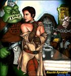  ephant_mon gamorrean jawa princess_leia_organa ree-yees return_of_the_jedi shabby_blue star_wars 