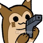  1:1 animated blitzdrachin conditional_dnp delet_this furret gun low_res meme nintendo pok&eacute;mon pok&eacute;mon_(species) ranged_weapon reaction_image short_playtime video_games weapon 