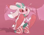  16:13 2020 anthro arthropod balls blush blush_lines bodily_fluids english_text erection forest genitals green_balls green_body green_penis hi_res kneeling lurantis male motion_lines mrdegradation nintendo penis pink_background pok&eacute;mon pok&eacute;mon_(species) raised_arm red_body red_sclera shadow simple_background solo striped_body stripes sweat sweatdrop tapering_penis text tree video_games white_body 
