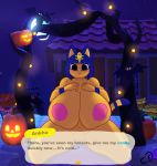  absurd_res animal_crossing ankha_(animal_crossing) anthro big_breasts breasts cogsfixmore deity domestic_cat edit egyptian_cat felid feline felis female hi_res huge_breasts huge_thighs hyper hyper_breasts mammal mythology nintendo solo thick_thighs video_games 