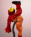  absurd_res animal_humanoid anthro big_butt blazblue boots bulge butt clothed clothing coffeewithdicks dark_skin fan_character fecharis felid flexible footwear girly hi_res hood hoodie humanoid jockstrap kaka_(blazblue) legwear licking male mammal one_leg_up partially_clothed raised_leg rear_view red_eyes solo splits spread_legs spreading standing_splits stretching tan_body tan_skin thick_thighs tongue tongue_out topwear underwear vertical_splits video_games wide_hips 