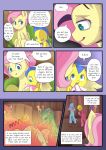  absurd_res age_difference breath_powers comic dialogue dragon elemental_manipulation english_text equid equine female fire fire_breathing fire_manipulation fluttershy_(mlp) friendship_is_magic group hasbro hi_res male mammal mature_female mustachedbain my_little_pony older_female pegasus smolder_(mlp) spike_(mlp) text wings young younger_male 