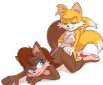  all_fours canid canine doggystyle duo female fox from_behind_position grin hi_res incest_(lore) leash male male/female mammal miles_prower mother mother_and_child mother_and_son nemonutkin parent parent_and_child rosemary_prower sex smile son sonic_the_hedgehog_(comics) sonic_the_hedgehog_(series) 