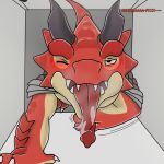  1:1 brawlhalla dragon genitals handjob male opstah penile penis ragnir_(brawlhalla) sex solo 