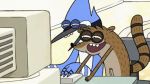  animal_humanoid avian bird cartoon_network casual_erection casual_exposure casual_nudity computer duo edit genitals hi_res humanoid humanoid_genitalia male mammal mammal_humanoid mordecai_(regular_show) penis procyonid procyonid_humanoid raccoon raccoon_humanoid regular_show rigby_(regular_show) screencap shopped thepurpleman_(artist) 