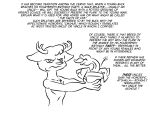  absurd_res adolescent anthro black_and_white cervid english_text hi_res male mammal monochrome profanity relatives solo tentacle_plant text xanaduxxx 