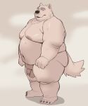 2026 4_fingers 4_toes 5:6 anthro areola balls belly big_belly big_butt big_moobs big_tail black_nose blush buried_penis butt canid canine canis cheek_tuft chest_tuft colored darkened_areola darkened_balls darkened_genitalia darkened_nipples darkened_penis digital_drawing_(artwork) digital_media_(artwork) elderly_anthro elderly_male eyebrows facial_tuft fat_upper_pubic_area feet fingers foreskin fur genitals glistening glistening_belly glistening_body glistening_moobs glistening_skin grey_eyebrows hair head_tuft hi_res huge_belly huge_moobs japanese_description male mammal mature_anthro moki_(artist) moobs nipples nude obese obese_anthro obese_male overweight overweight_anthro overweight_male penis shaded small_penis solo stubble tail tan_areola tan_balls tan_body tan_ears tan_fur tan_nipples tan_penis tan_skin tan_tail thick_thighs toes translated_description tuft unretracted_foreskin wolf