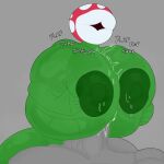1:1 areola big_areola big_breasts big_butt big_nipples big_penis bodily_fluids breast_grab breast_play breast_squeeze breasts butt digital_media_(artwork) elemental_creature elemental_humanoid erection exposed_breasts female flora_fauna genital_fluids genitals green_body grey_body grey_skin hand_on_breast hi_res huge_breasts huge_lips huge_nipples huge_penis humanoid humanoid_genitalia hyper hyper_breasts hyper_genitalia hyper_lips hyper_nipples hyper_penis lips mario_bros montgomery_glands nintendo nipples not_furry nude onomatopoeia penis penis_in_breast piranha_plant plant plant_humanoid sex simple_background sl33py_demon sound_effects squeezing sweat sweatdrop sweaty_body sweaty_breasts text thick_lips thick_thighs titfuck vein veiny_penis wide_hips