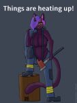 2026 3:4 anthro axe breasts clothed clothed_anthro clothed_female clothing convenient_censorship digital_media_(artwork) english_text felid feline female firefighter firefighter_outfit firefighter_uniform hi_res mammal partially_clothed qr_code rockpankake solo standing text uniform